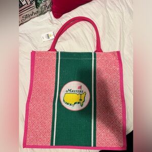 MASTERS 2024 PINK TOTE BAG NEW WITH TAGS